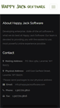 Mobile Screenshot of happyjacksoftware.com